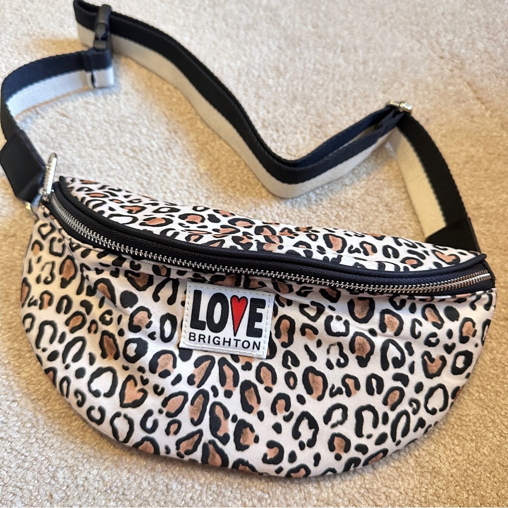 NWOT Love Brighton Wild Cat Belt Bag